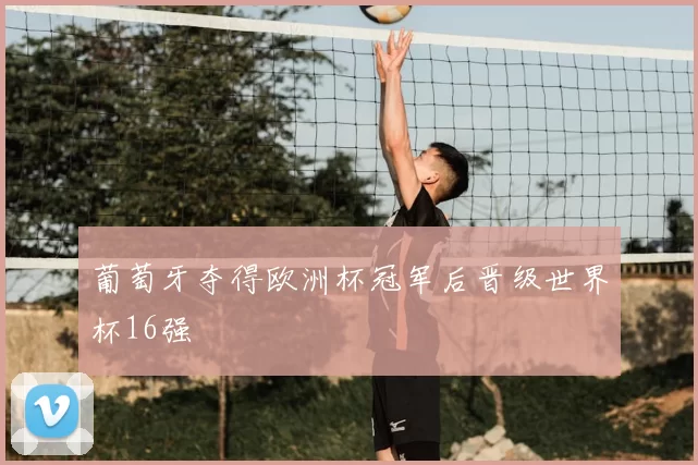葡萄牙夺得欧洲杯冠军后晋级世界杯16强