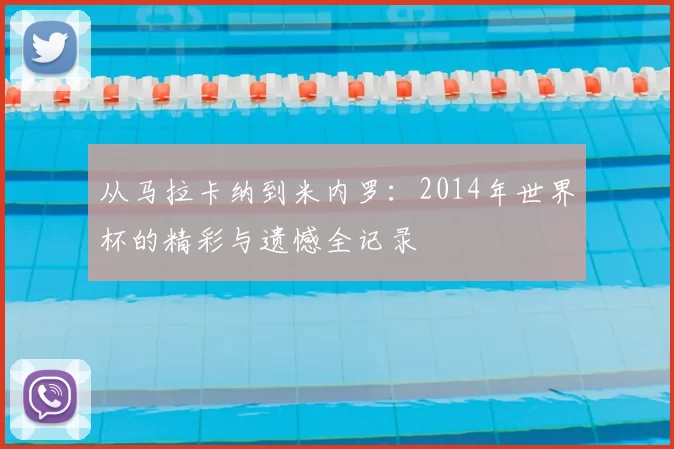 从马拉卡纳到米内罗:2014年世界杯的精彩与遗憾全记录