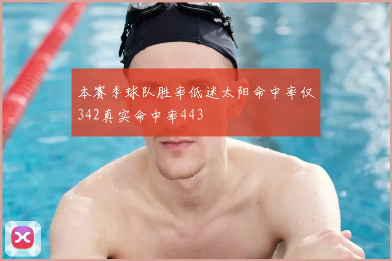 本赛季球队胜率低迷太阳命中率仅342真实命中率443